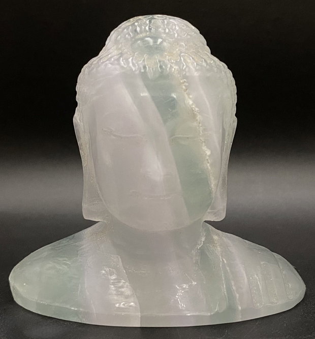 Fluorit - Sculptura Buddha
