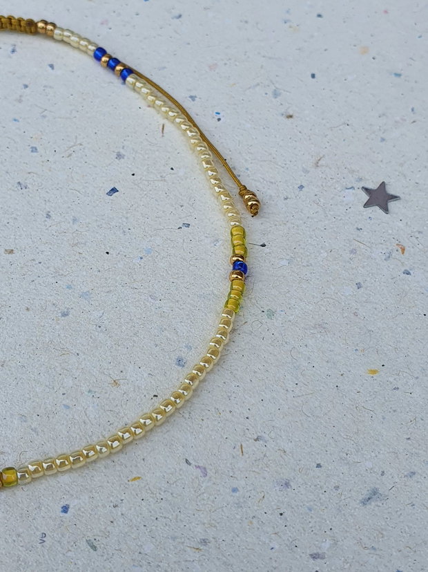 Brățară reglabilă de gleznă * Anklet cu mărgele