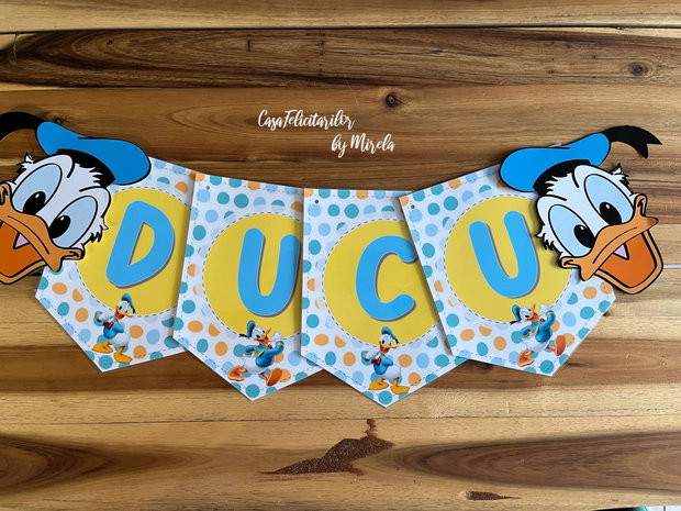 Invitatii petrecere Donald duck