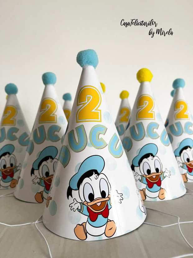 Cutii mărturii botez băieți Donald Duck