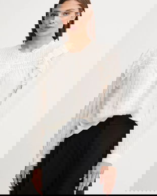 Pepe Jeans cămașă culoarea bej, regular, PL3051259