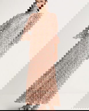 Hoss Intropia rochie culoarea portocaliu, maxi, drept, 8222113