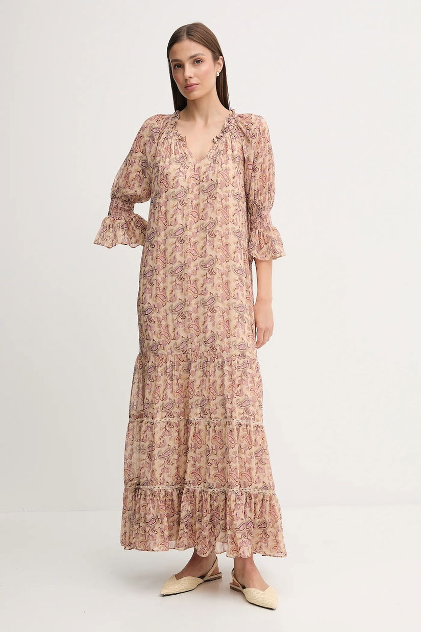 Hoss Intropia rochie culoarea portocaliu, maxi, drept, 8222113