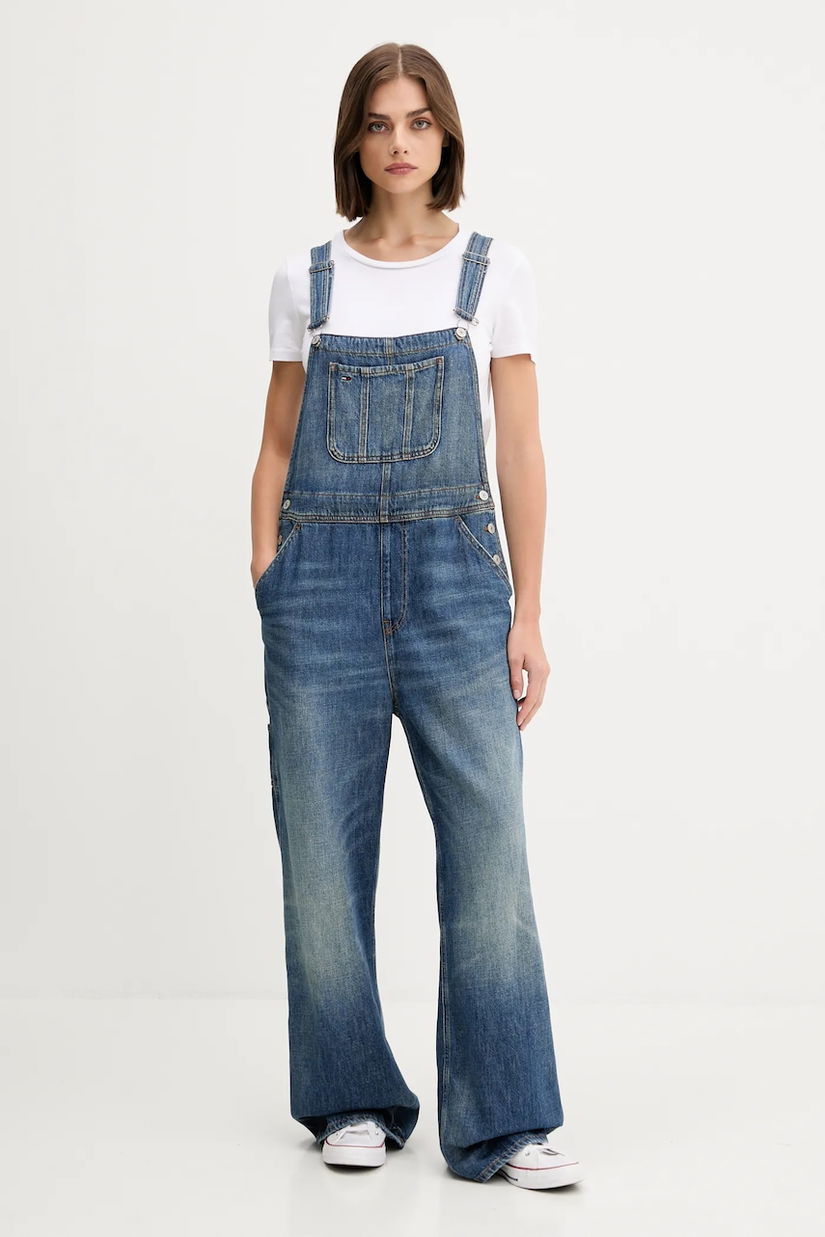 Tommy Jeans salopete din denim DW0DW20529
