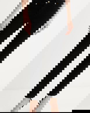 Versace Jeans Couture jeans culoarea negru, 79HAB5J1 CDW00