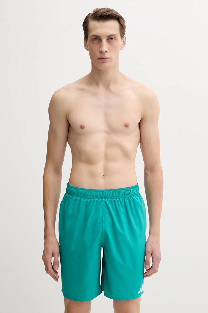 adidas Performance pantaloni scurți de baie Essentials culoarea turcoaz, JX2665