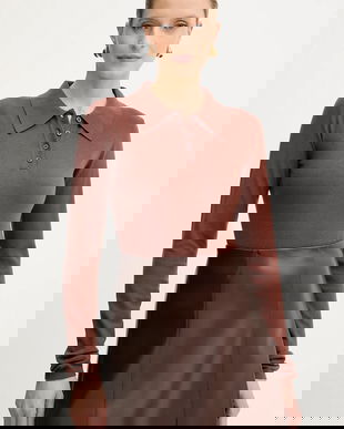 Silvian Heach pulover BUCERS culoarea maro, light, GPA25555PO