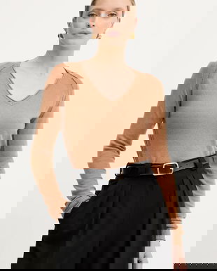 Silvian Heach pulover din amestec de lână DIEGOROSA culoarea maro, light, GPA25242MA