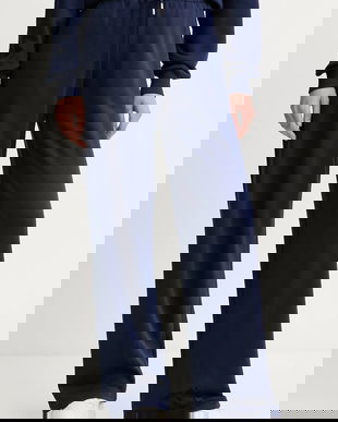 Silvian Heach pantaloni de trening MOUJANE culoarea albastru marin, uni, GPA25050PA