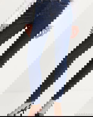 Silvian Heach jeans ROMANG culoarea albastru marin, GPA25102JE