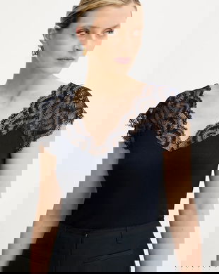 Morgan bluză culoarea bej, uni, DELI