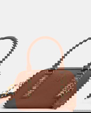 Love Moschino poșetă culoarea maro, JC4295PP1NL1531A