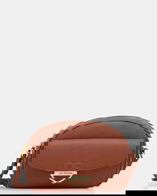 Love Moschino poșetă culoarea portocaliu, JC4180PP1NLE0312