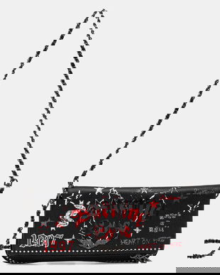 ZADIG&VOLTAIRE poșetă de piele culoarea negru, LWBA04029
