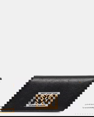 Love Moschino portofel culoarea negru, JC5602PP1NLI0000