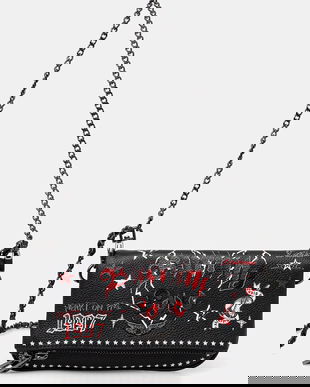 ZADIG&VOLTAIRE poșetă de piele culoarea negru, LWBA04040