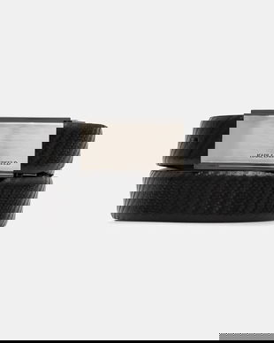 Karl Lagerfeld curea de piele culoarea negru, 554433.815302