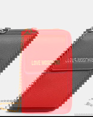 Love Moschino portofel culoarea roșu, JC5701PP1NLD0500