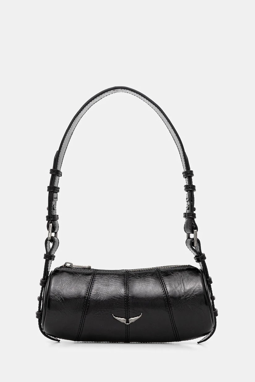 ZADIG&VOLTAIRE poșetă de piele culoarea negru, LWBA04133