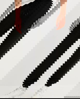 Paul&Shark pantaloni de trening culoarea negru, neted, 99311011