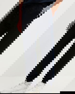 Paul&Shark pantaloni de trening culoarea albastru marin, neted, 99311011