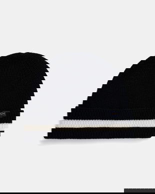 Paul&Shark căciulă de lână culoarea bleumarin, 15317161