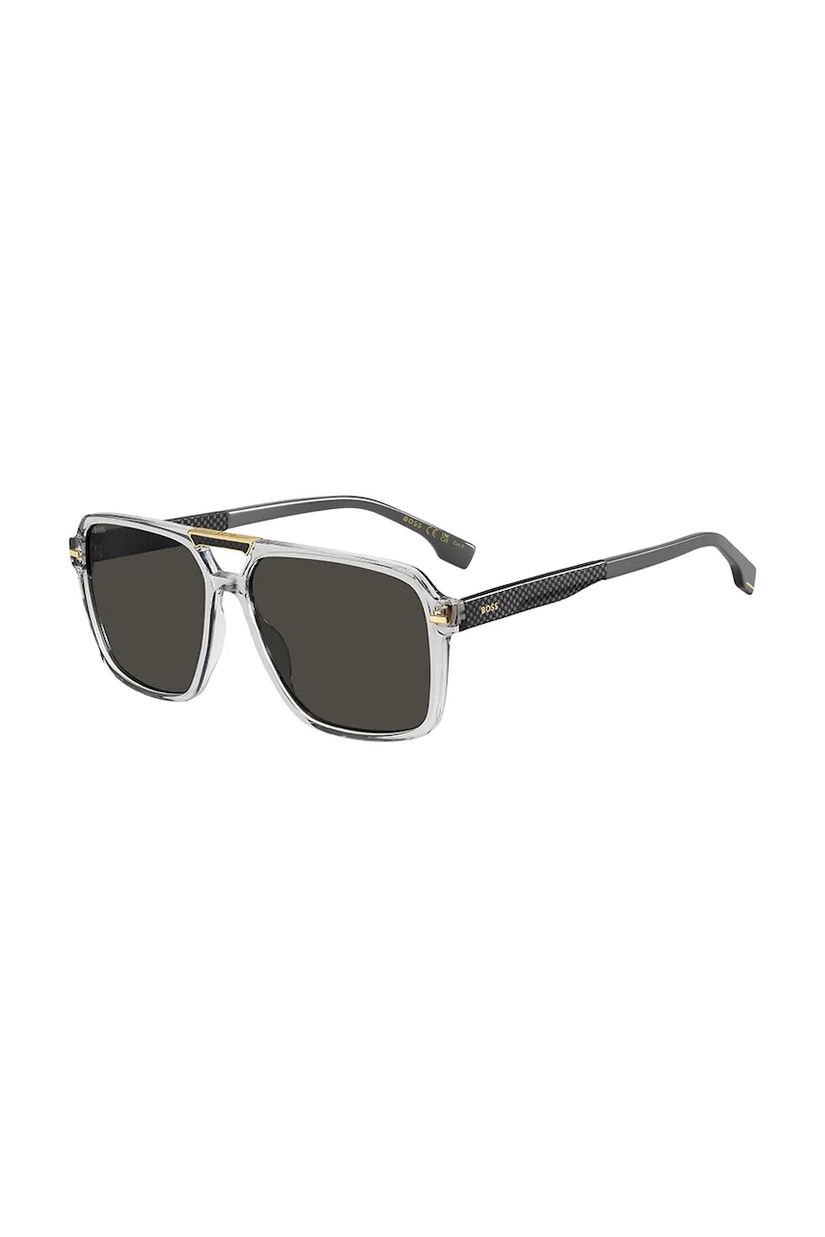 BOSS ochelari de soare culoarea gri, BOSS 1766/S