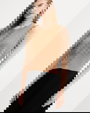 Fracomina vestă de lână culoarea bej, light, FR25WJ5008K47301