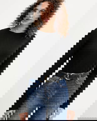 Luisa Spagnoli pulover de lână culoarea negru, light, 100104