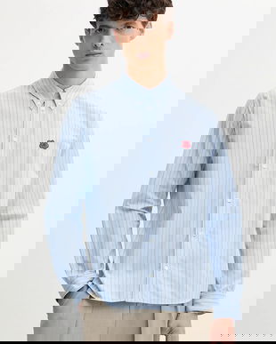 Kenzo cămașă din bumbac cu guler clasic, relaxed, FF65CH4109LD