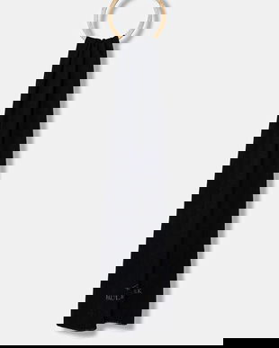 Paul&Shark eșarfă de lână culoarea bleumarin, uni, 14317006