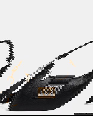 Love Moschino poșetă culoarea negru, JC4090PP1NLI0000