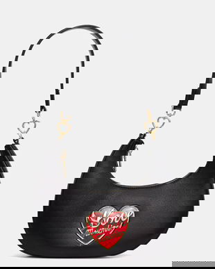 Love Moschino poșetă culoarea negru, JC4183PP1NLP0000