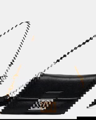 Love Moschino poșetă culoarea negru, JC4086PP1NLI0000