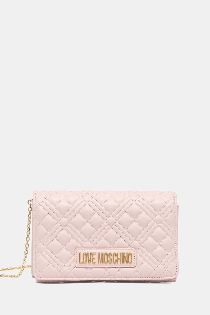 Love Moschino poșetă culoarea roz, JC4079PP1NLA0601