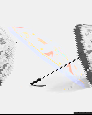 Moschino umbrelă culoarea gri, 8970