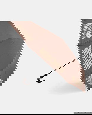 Moschino umbrelă culoarea maro, 8064