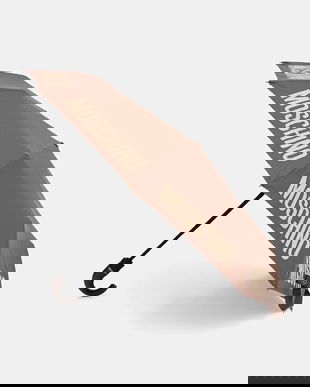 Moschino umbrelă culoarea maro, 8064