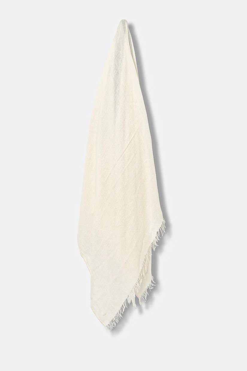 Weekend Max Mara eșarfă cu un amestec de cașmir FLAVIONEW culoarea bej, uni, 2525546025600