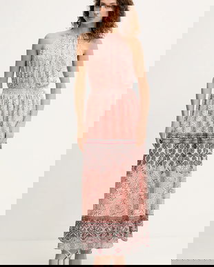 Morgan rochie culoarea portocaliu, maxi, evazati, RANY.F