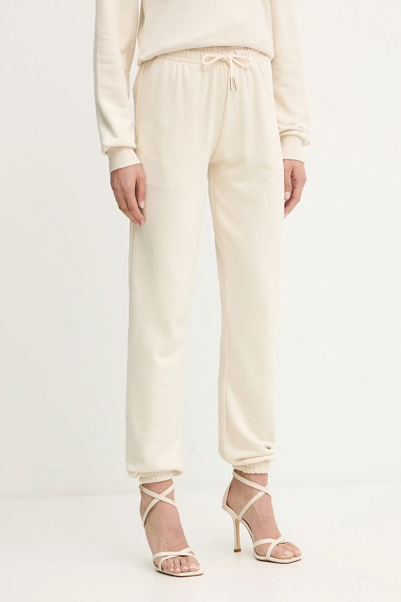 Silvian Heach pantaloni de trening BENKAID culoarea bej, uni, GPA25116PA