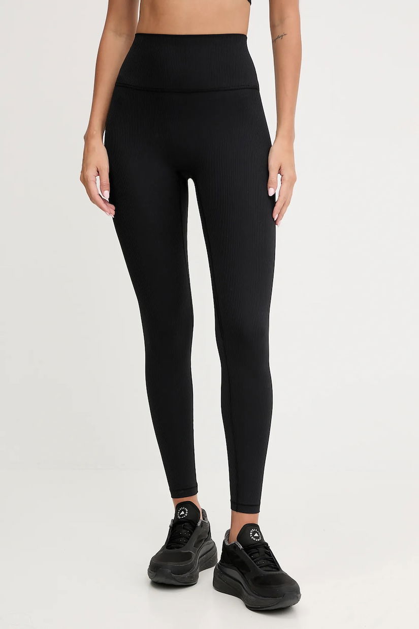 New Balance leggins de antrenament culoarea negru, uni, WP53152BK