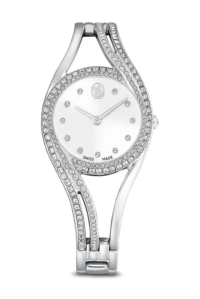 Swarovski ceas HYPERBOLA culoarea argintiu, 5689432