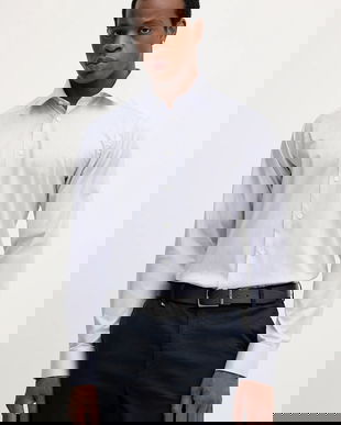 Eton cămașă din bumbac cu guler clasic, slim, 100014394