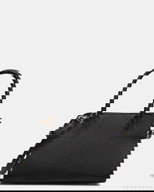 Answear.LAB poseta de piele culoarea negru