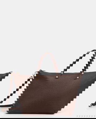 Answear.LAB poseta de piele culoarea maro