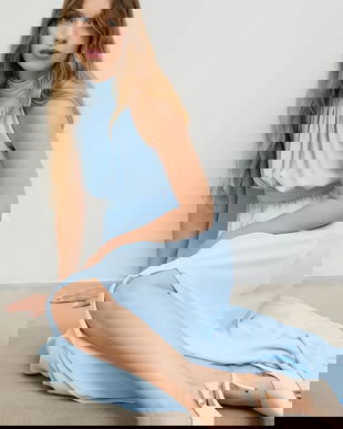 Answear.LAB rochie maxi, evazati