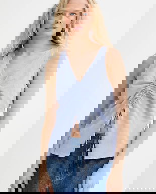 Renewed bluză din bumbac creative upcycling cu imprimeu, Renewed INTU x Answear