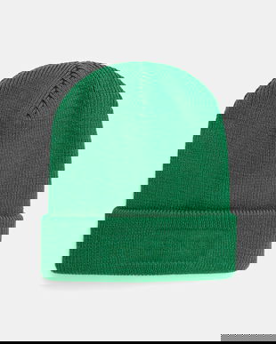 Iceberg căciulă de lână culoarea bej, de lână, din tricot gros, 30 409 005