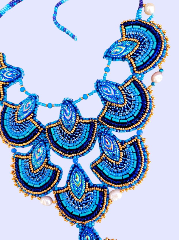 Set "Mandala albastră"